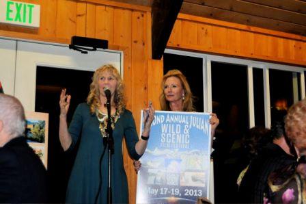 Film Festival co-chairs, Terry Ross & Nancy Kramer-Photo by Jeff Holt