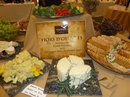 Tempting hors d'oeurves by Camp Stevens & Orchard Hill Country Inn
