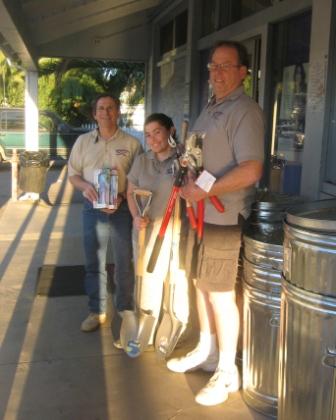 Ransom Brothers employees with their generous tool donation