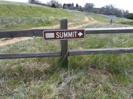 Summit arrow sign by Colleen Bradley