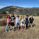 2014 Fall-Kids With Cameras on Volcan Mountain-Photo by Jeff Holt