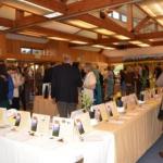 Guest Enjoying 2014 VMF Silent Auction; Photo by Audrey Smith