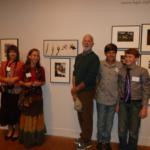 Julian Students with Jeff Holt at MOPA Youth Exhibition-Photo by Colleen Bradley